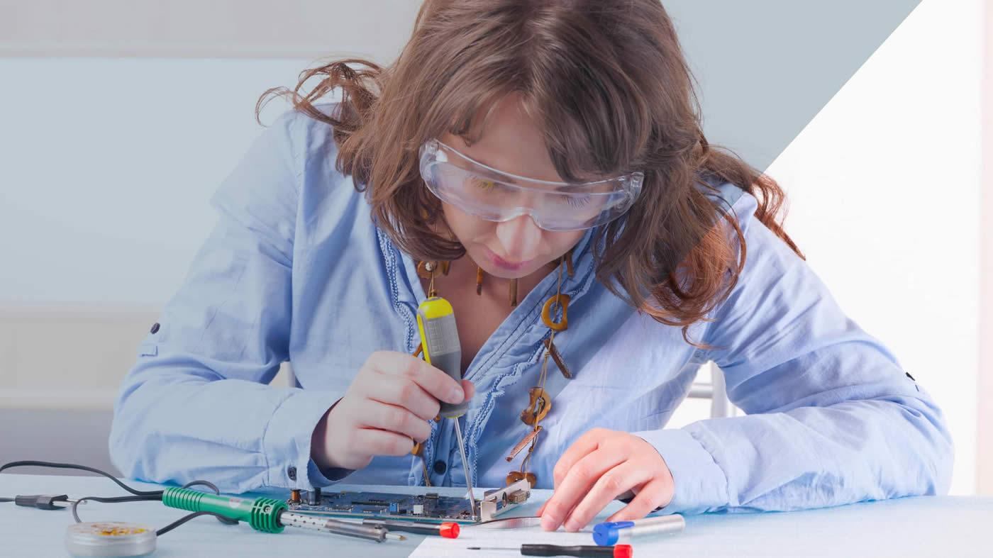 Playing with screwdriver