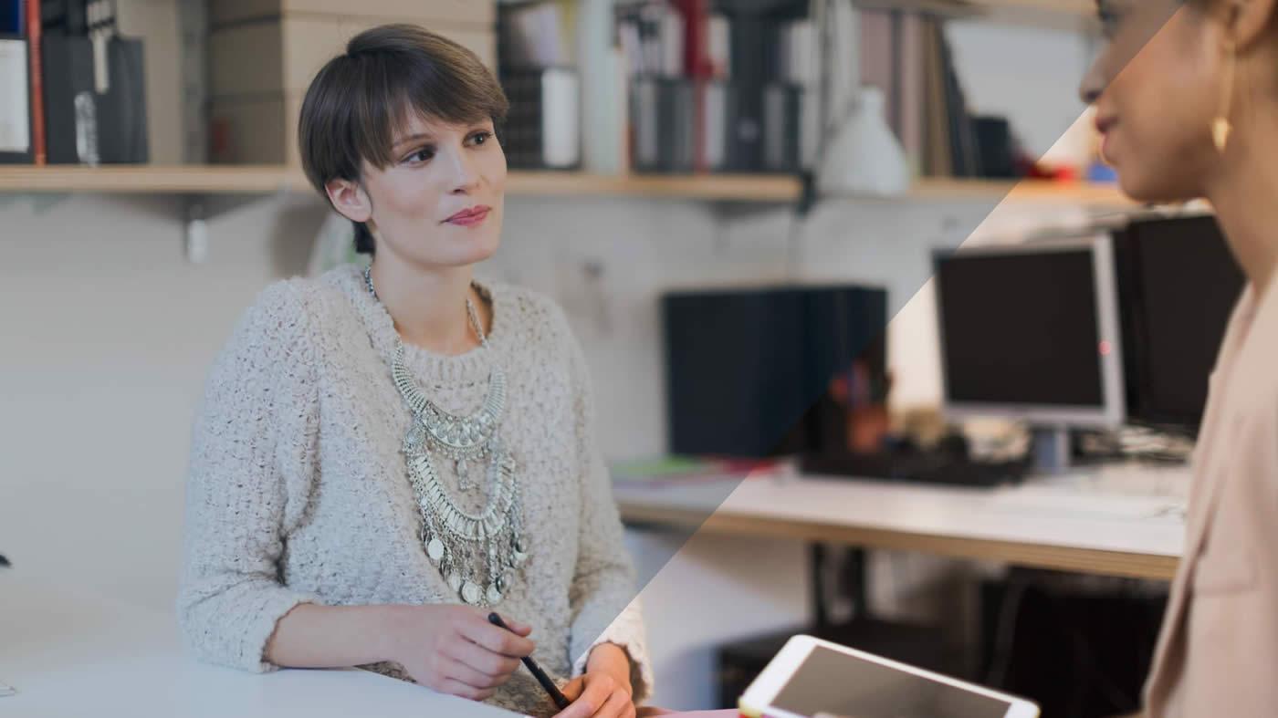 Discussion in office