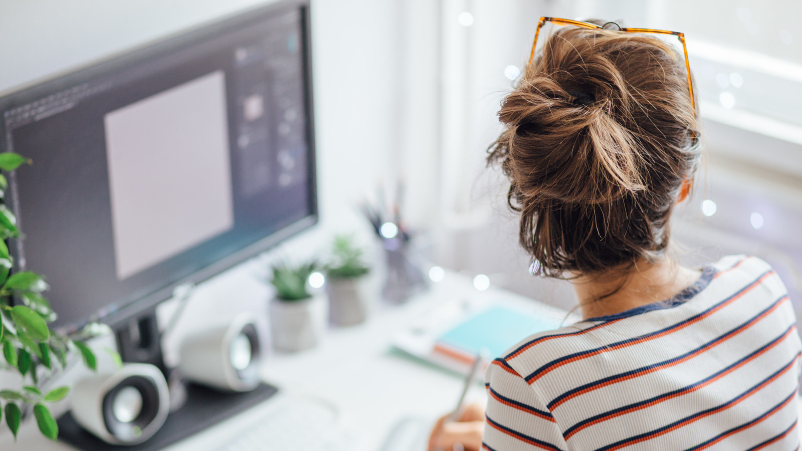 The freedom of working from home