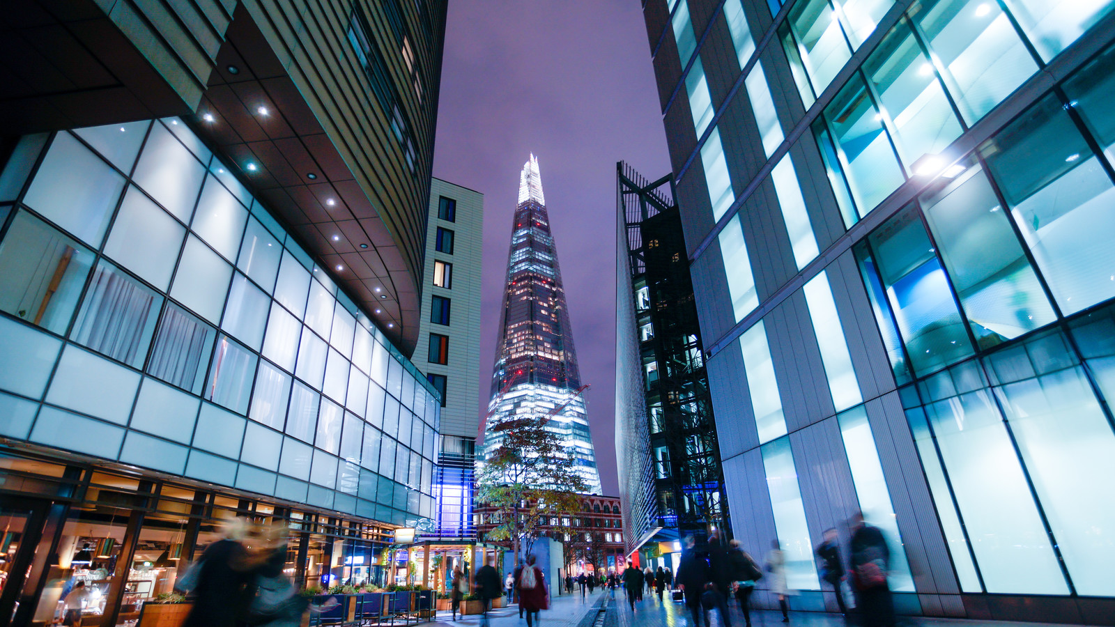Business office building in London, England